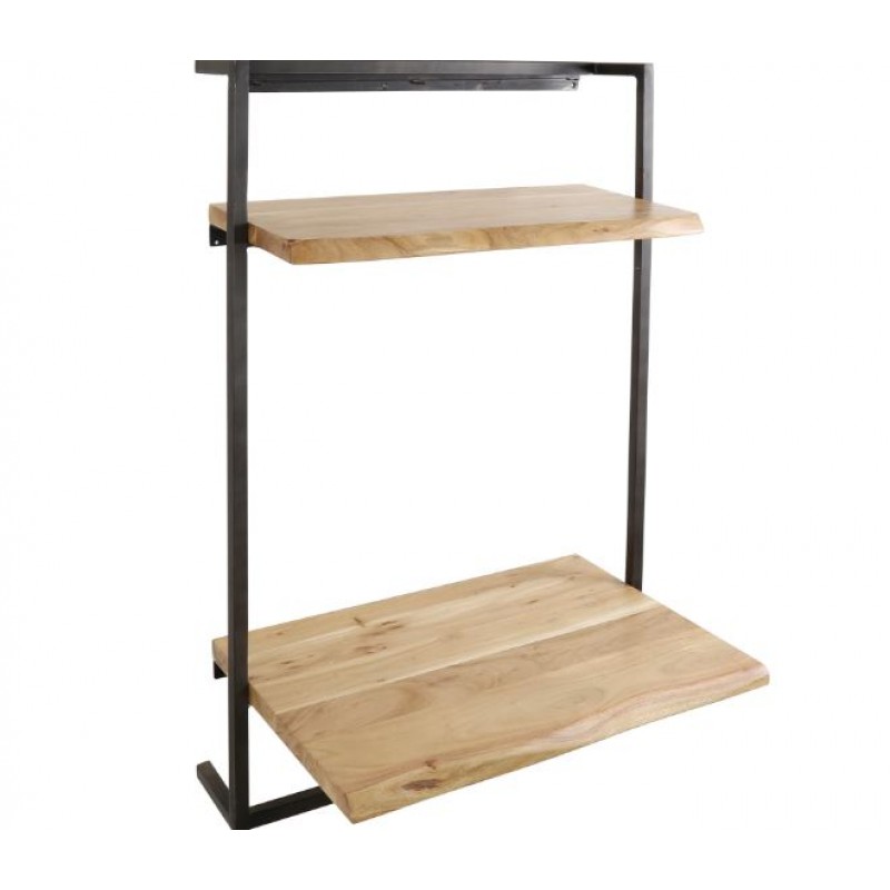 ZI Air Wall Desk Shelf Natural